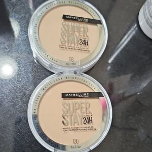 Maybelline Super Stay 24H Foundation - 118 Beige & 120 Sand